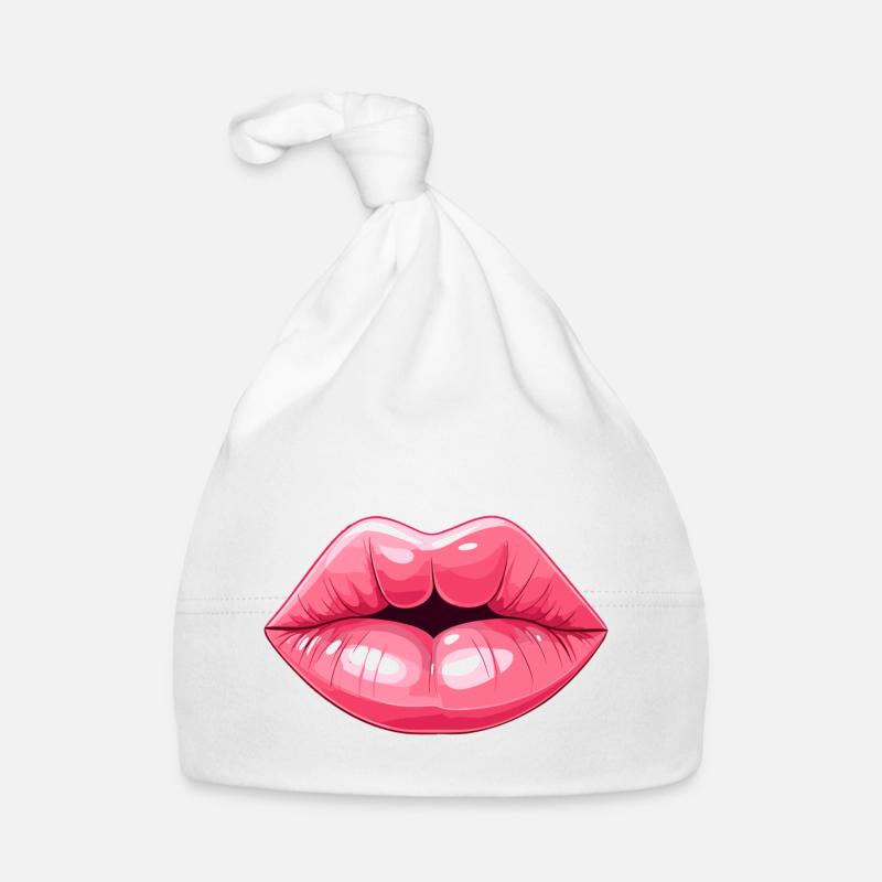 Embrasser les lèvres Bonnet bio Bébé
