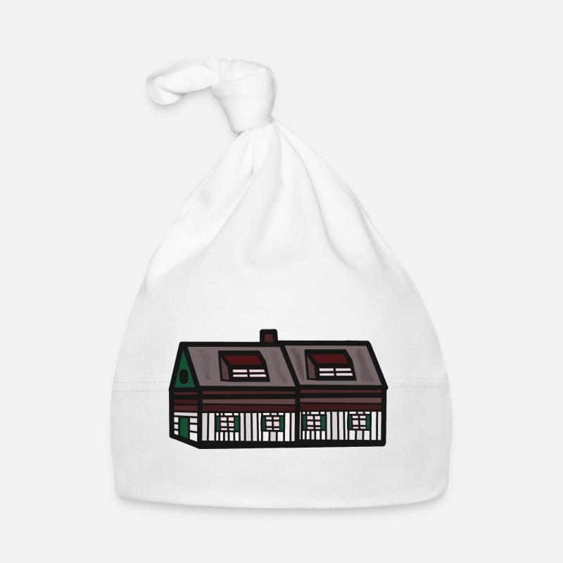 Builder House Broker Professions Building Residential Building Organic Baby Cap