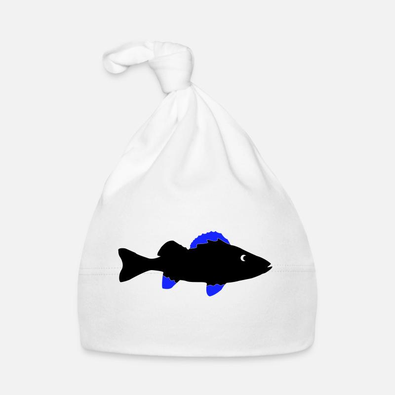 Perch Fish Organic Baby Cap