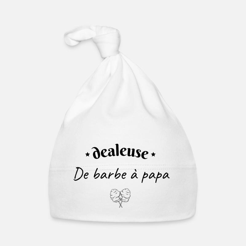 Dealeuse de barbe à papa Bonnet bio Bébé