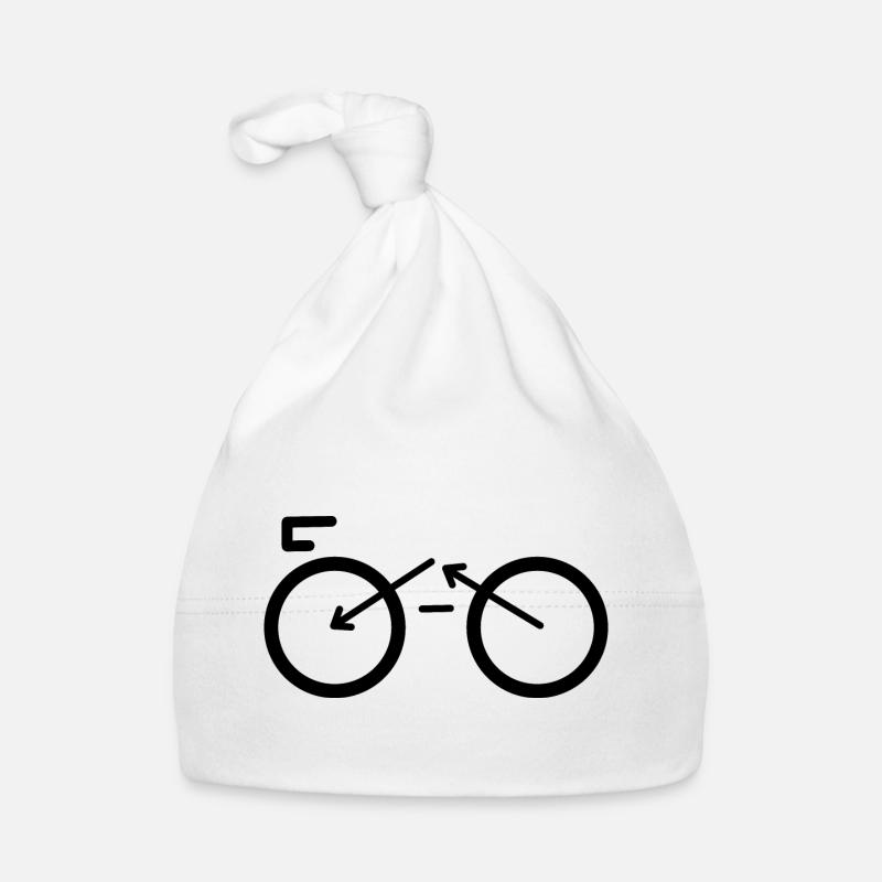 Fiets Vormen Bio-muts voor baby's