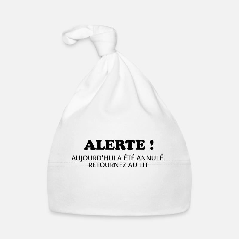 alerte Bonnet bio Bébé