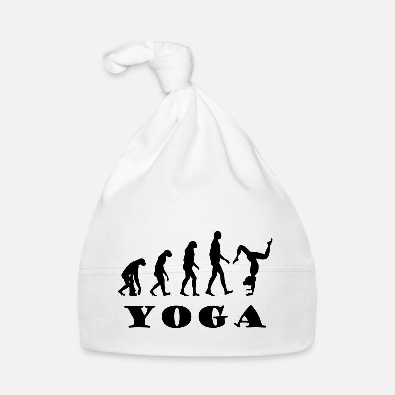 Yoga Evolution - Bonnet bio Bébé - blanc