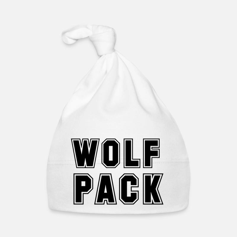 Wolf Pack Organic Baby Cap