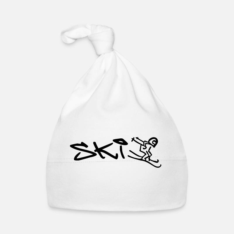 Ski alpin d’hiver Bonnet bio Bébé