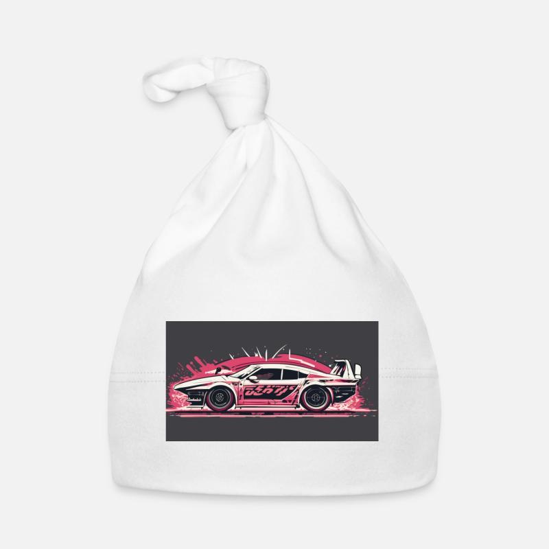 Voiture de course Splash Bonnet bio Bébé