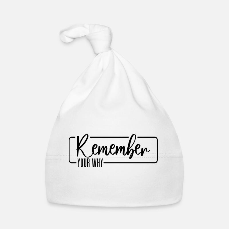 Souvenez-vous de votre pourquoi Bonnet bio Bébé