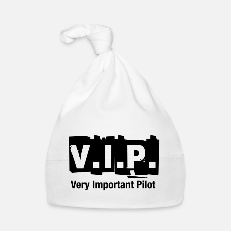 V.I.P. Sehr wichtiger Pilot Baby Bio-Mütze