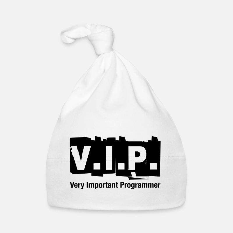 V.I.P. Very Important Programmer Organic Baby Cap