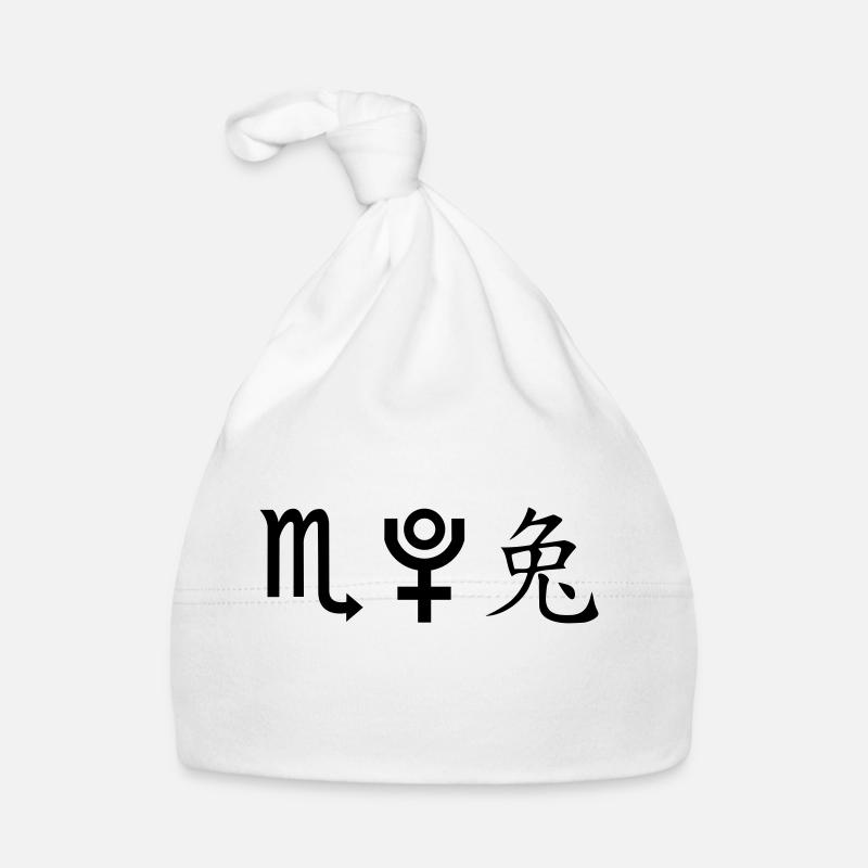 Scorpio Pluto Rabbit Organic Baby Cap