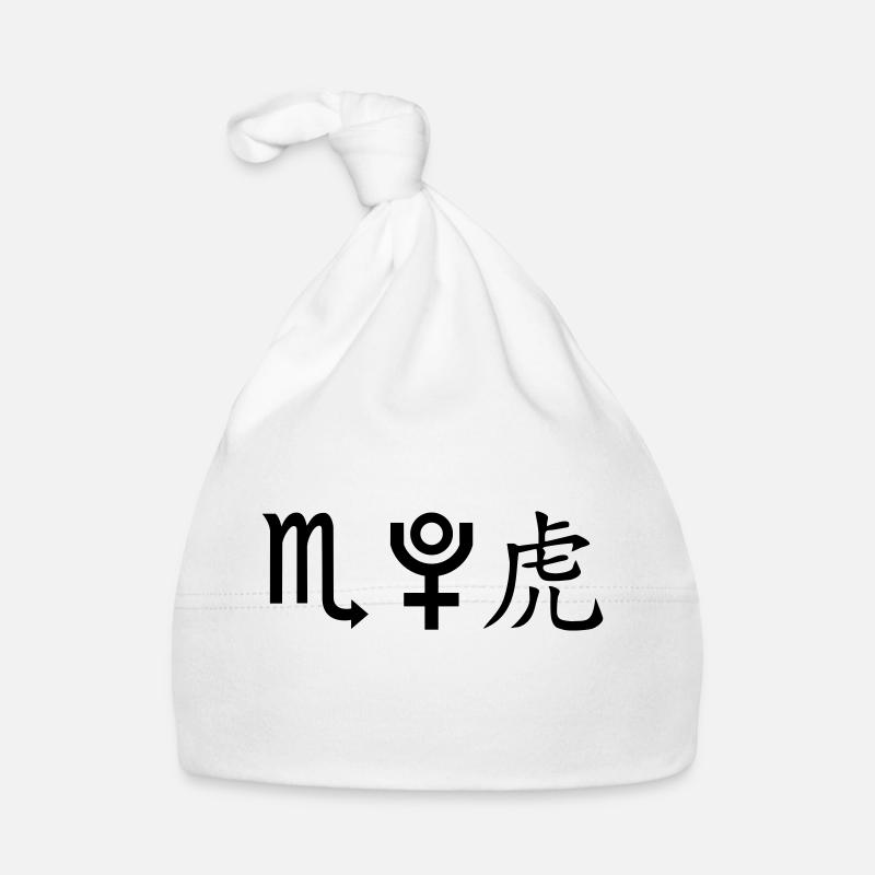 skorpion pluto tiger Baby Bio-Mütze