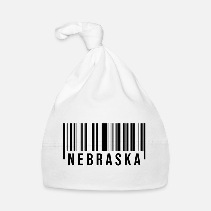 Code-barres du Nebraska Bonnet bio Bébé