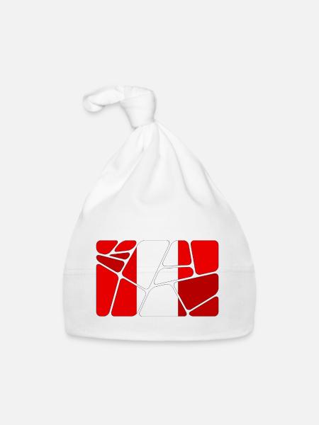 Pérou Pérou - Bonnet bio Bébé - blanc