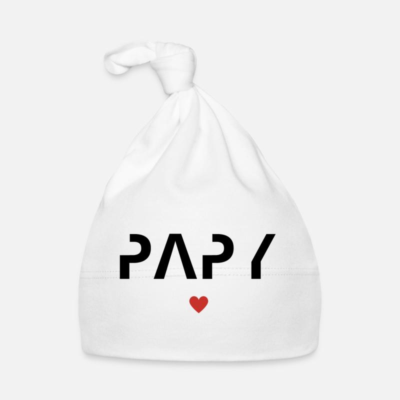 Cadeau meilleur papy Bonnet bio Bébé