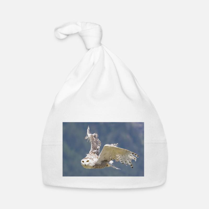 Harfang des neiges Bonnet bio Bébé