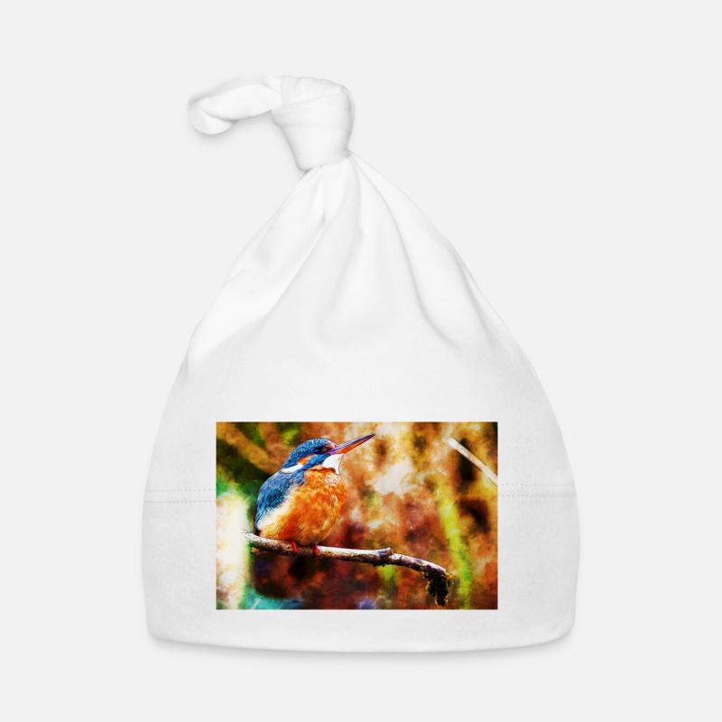 Eisvogel Baby Bio-Mütze