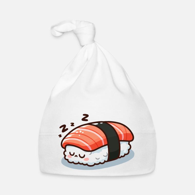 Sleeping Sushi Organic Baby Cap