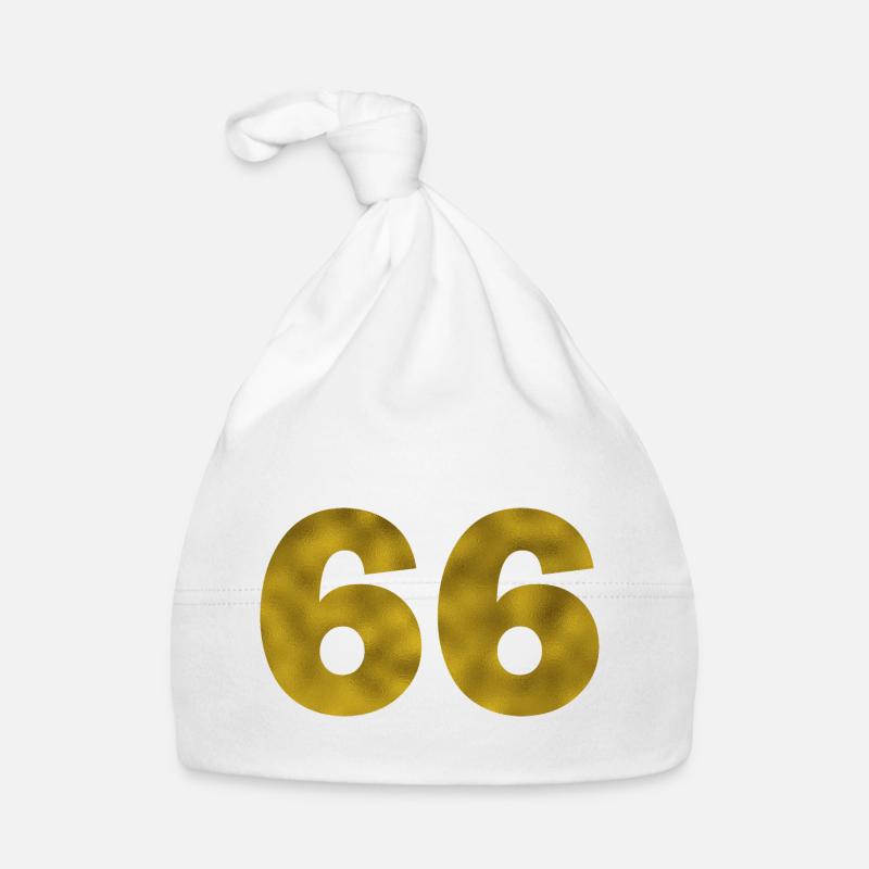 Anniversaire 66 ans Bonnet bio Bébé