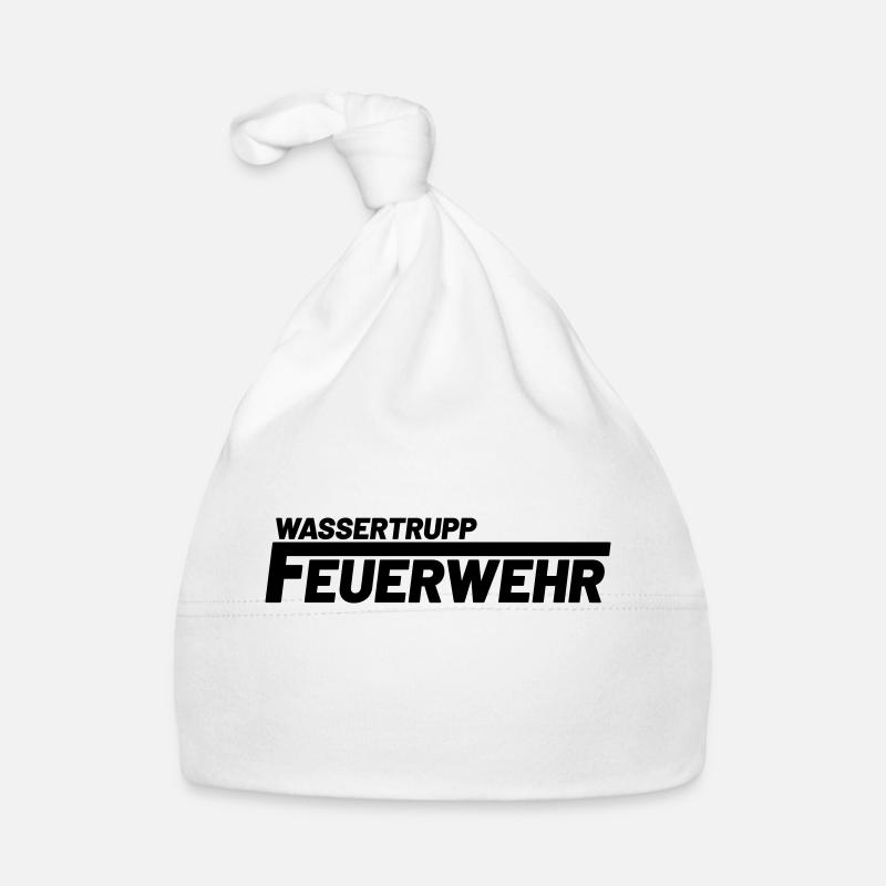 wassertrupp freiwillige feuerwehr Baby Bio-Mütze