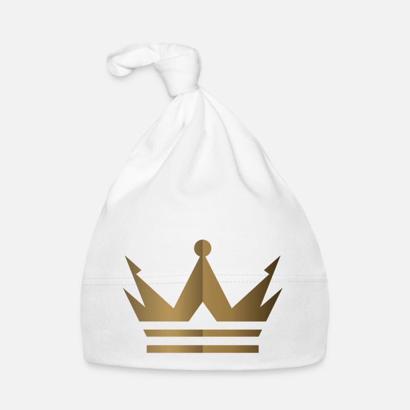 Crown Logo Organic Baby Cap