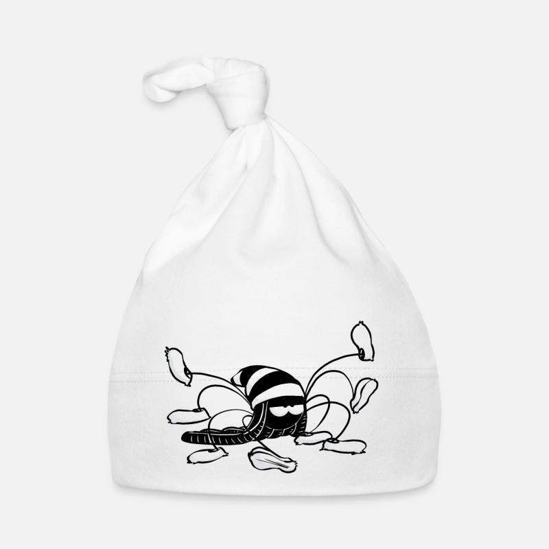 Beth l'araignée -Rasta Spider (version sans texte) Bonnet bio Bébé