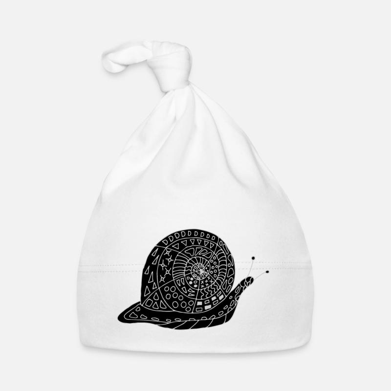 Snail Organic Baby Cap