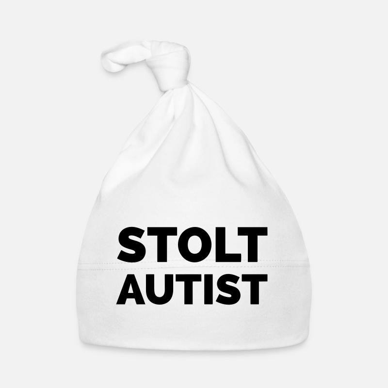 fièrement autiste Bonnet bio Bébé