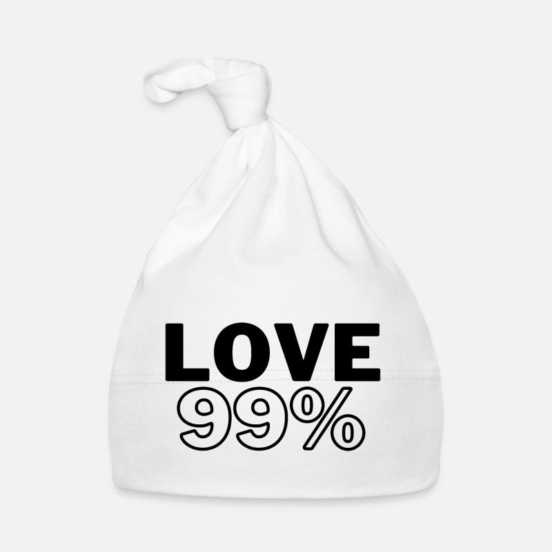 Amour99 % Bonnet bio Bébé