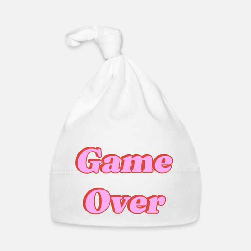 Fin du jeu - Bonnet bio Bébé - blanc