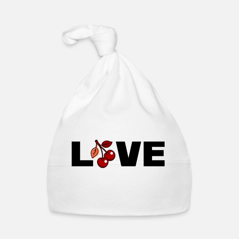 Love Cherries Organic Baby Cap