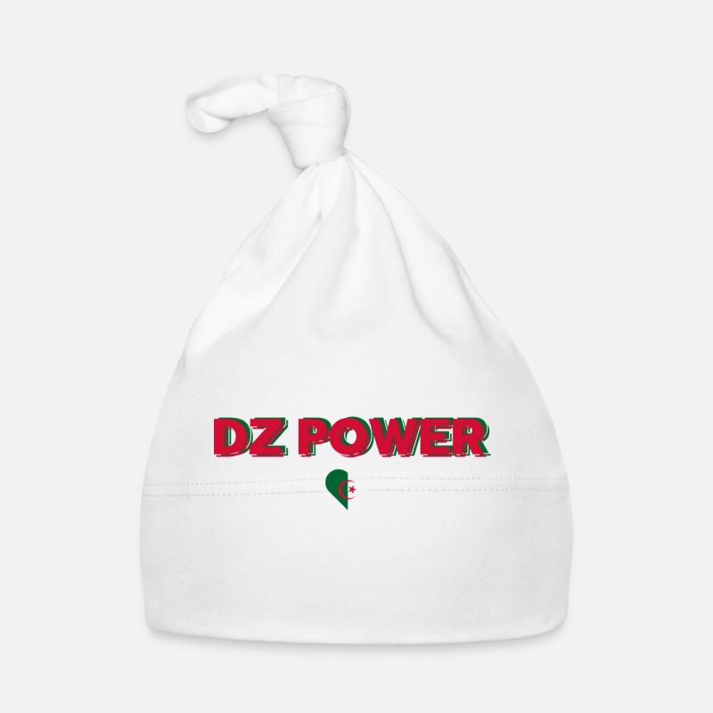 DZ power- Geschenkidee Algerien Baby Bio-Mütze