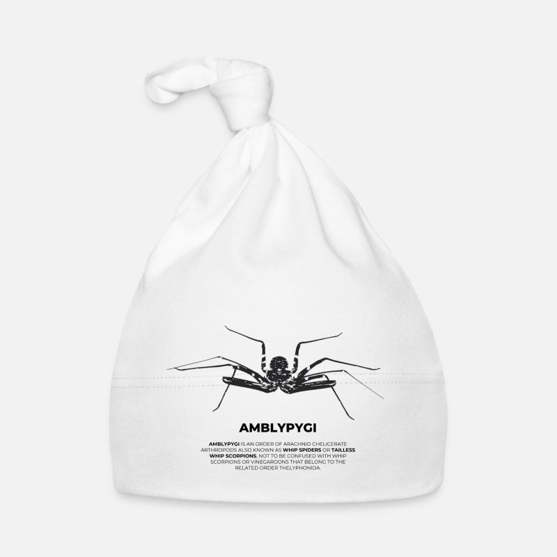 Araignée flagelle - Amblypygi Bonnet bio Bébé