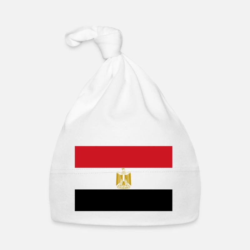 Egypte (drapeau) Bonnet bio Bébé