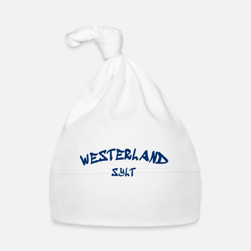 Westerland - Sylt - Nordsee - Anker - Möwe - Insel Baby Bio-Mütze