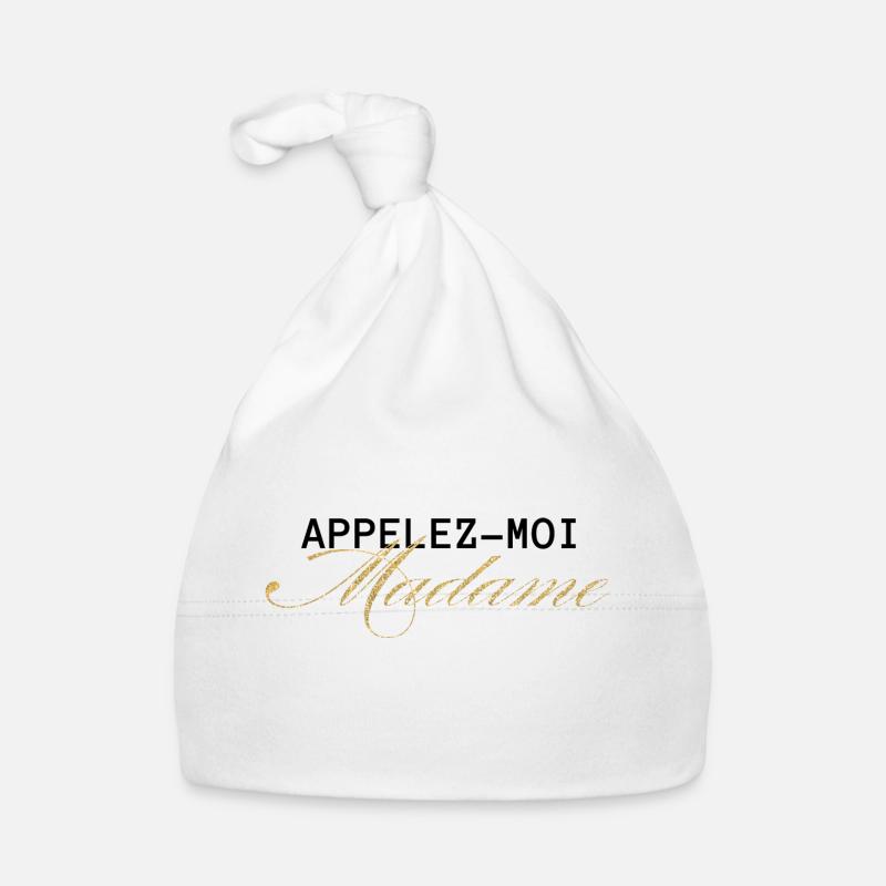 appelez-moi madame gold- future mariée Bonnet bio Bébé