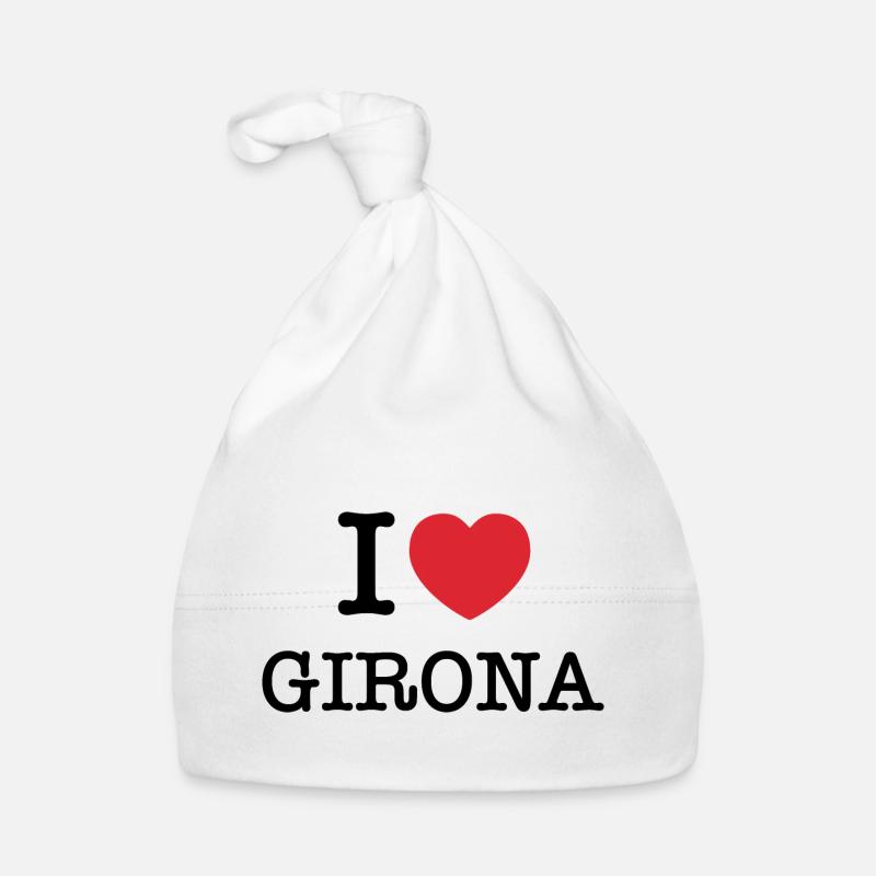 J’aime Gérone | Gérone | I Heart Girona | Espagne Bonnet bio Bébé