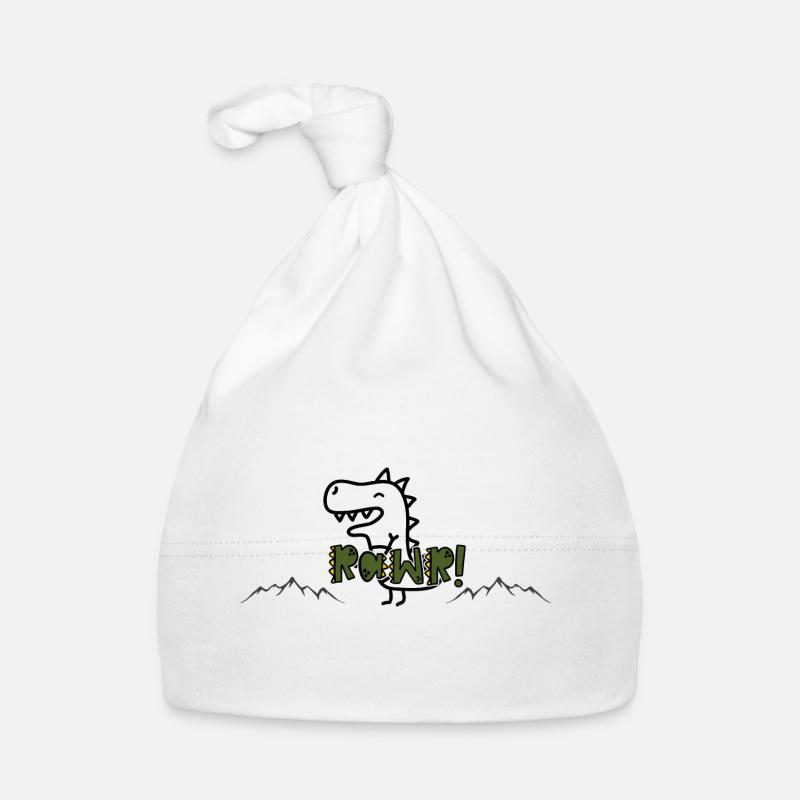 Par Dino03 - Bonnet bio Bébé - blanc