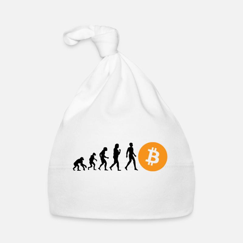 Évolution cryptographique du BTC Bitcoin Bonnet bio Bébé