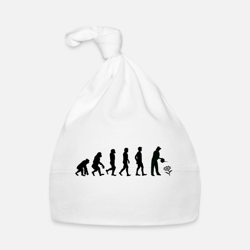 Evolution Gärtner schwarz Baby Bio-Mütze