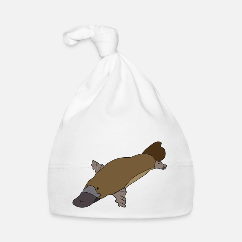 Ornithorynque Bonnet bio Bébé