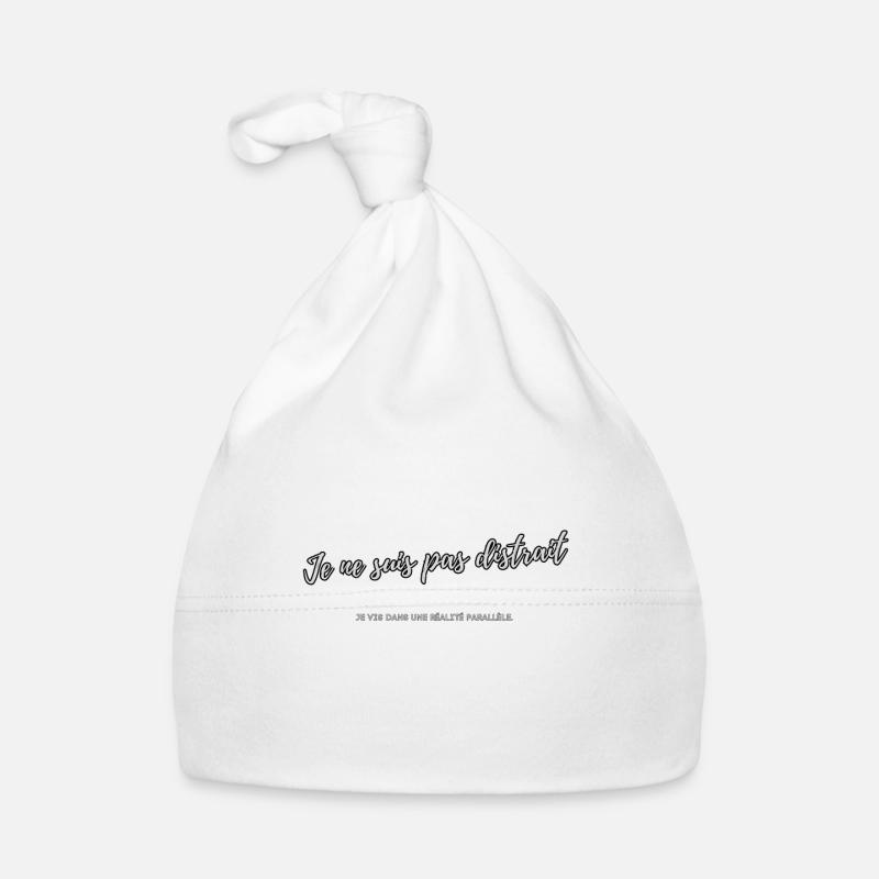 Distrait Bonnet bio Bébé