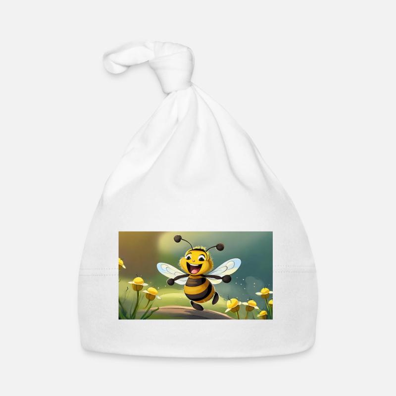 Pun ambiguous expression – HapBee (Happy Bee) Organic Baby Cap