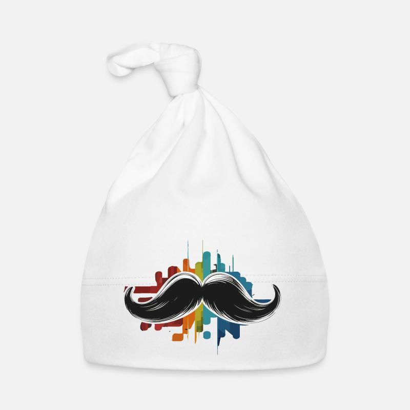 Funny beard costume for mustache outfit lovers Organic Baby Cap