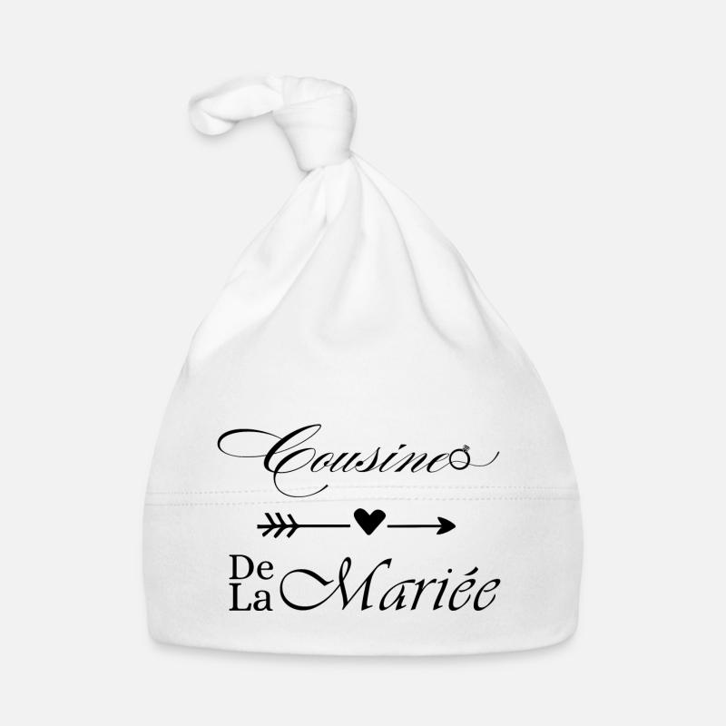 Cousine de la mariée Bonnet bio Bébé