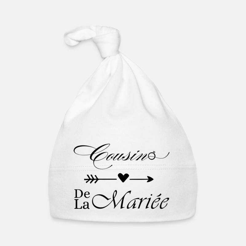 Cousin de la mariée Bonnet bio Bébé