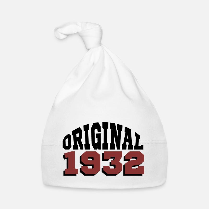 Original 1932 Organic Baby Cap
