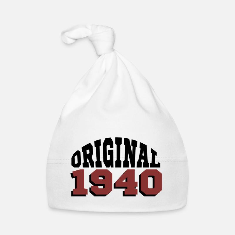 Original 1940 Organic Baby Cap
