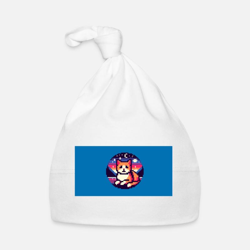 Katzennacht Baby Bio-Mütze