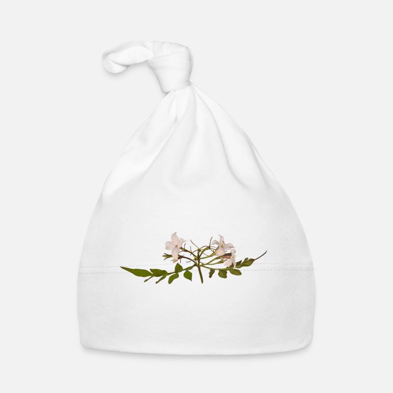 Fleur de jasmin Bonnet bio Bébé