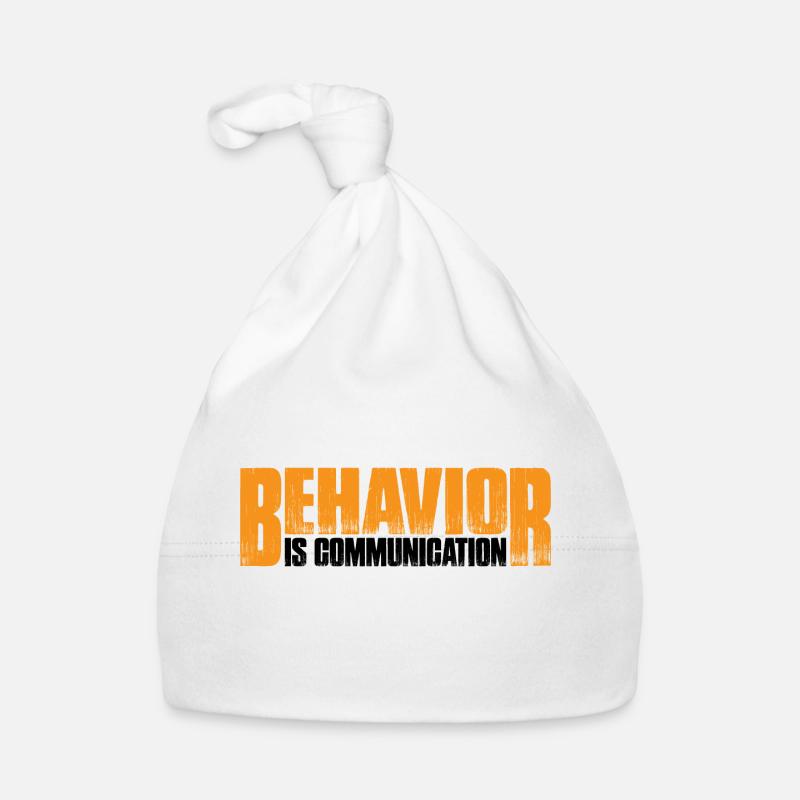 Behavior Is Communication 26 Organic Baby Cap